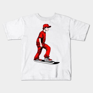 Skateboarder Kids T-Shirt